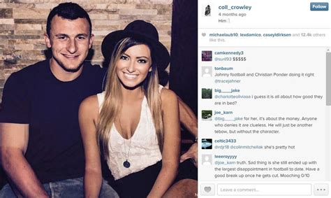 colleen johnny|johnny manziel colleen.